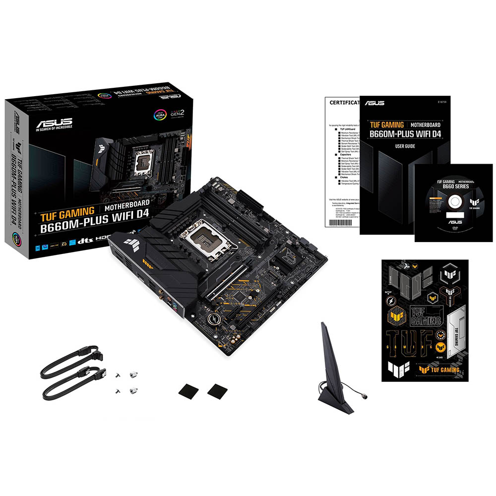 В Україні Материнська плата ASUS TUF GAMING B660M-PLUS WIFI
