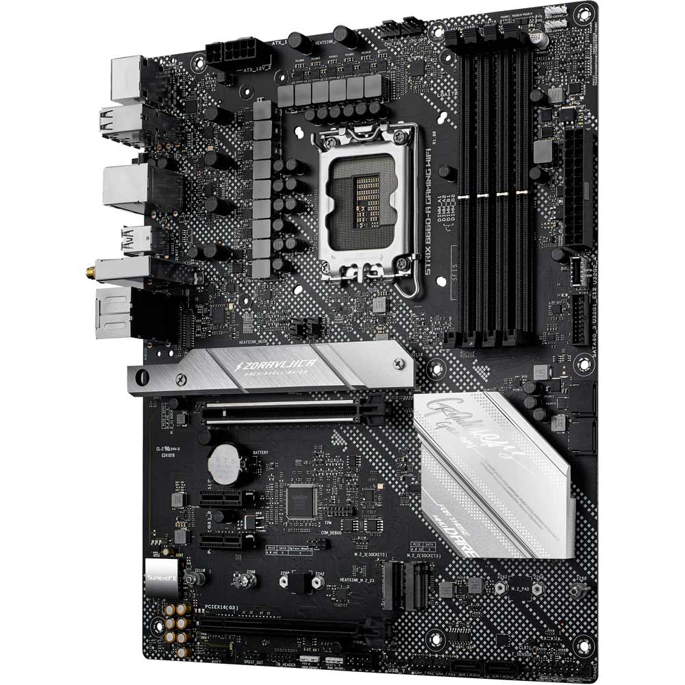 Материнська плата ASUS STRIX B660-A GAMING WIFI Частота роботи пам'яті 6000, 5800, 5600, 5400, 5200, 5000, 4800