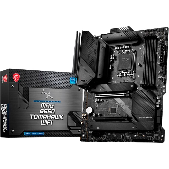 Зовнішній вигляд Материнська плата MSI B660 TOMAHAWK WIFI