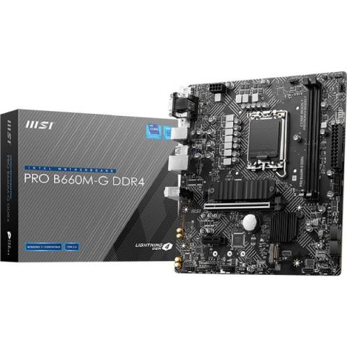 Зовнішній вигляд Материнська плата MSI PRO B660M-G DDR4