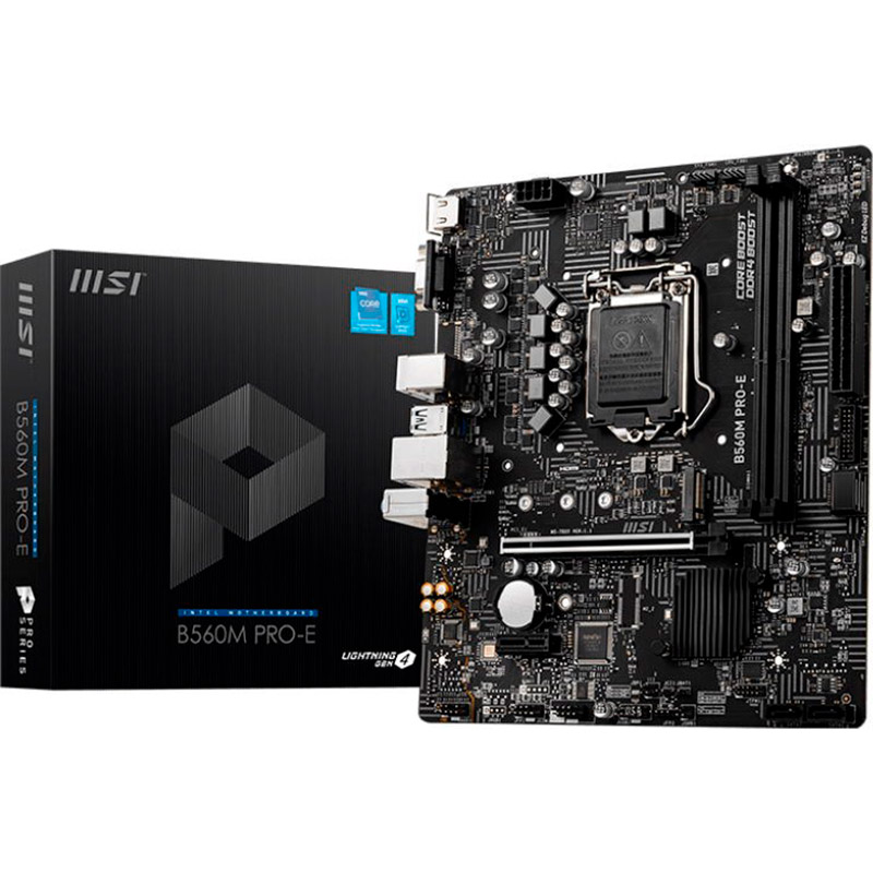 Внешний вид Материнская плата MSI B560M Pro-E (B560M_PRO-E)