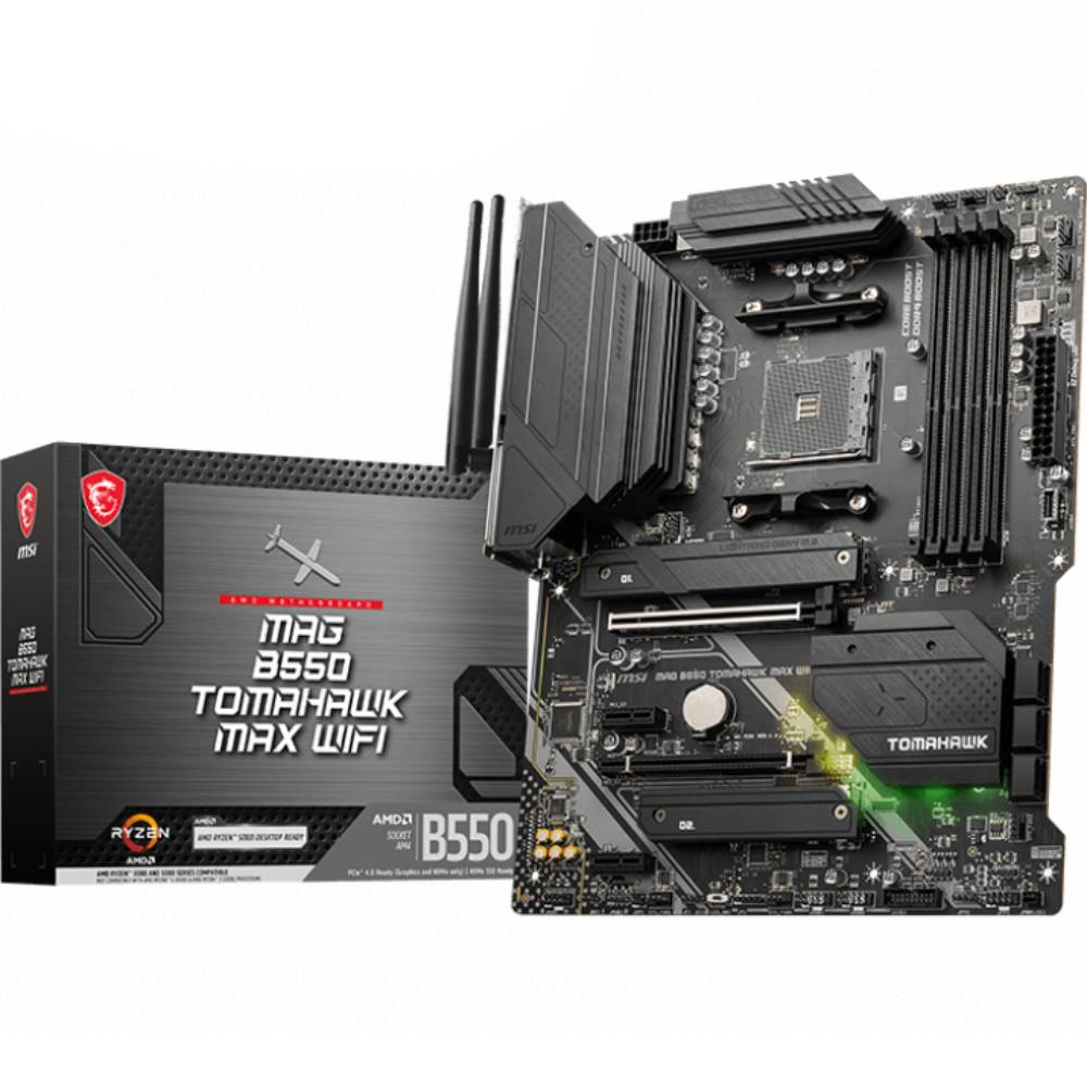 Материнська плата MSI MAG B550 TOMAHAWK MAX WIFI (911-7C91-037) Сокет AMD AM4
