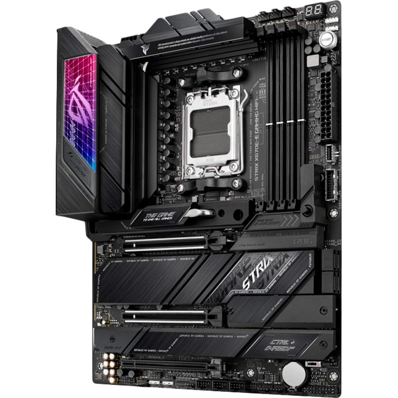 Материнська плата ASUS ROG STRIX X670E-E GAMING WIFI sAM5 ATX (90MB1BR0-M0EAY0) Частота роботи пам'яті 6400, 6200, 6000, 5800, 5600, 5400, 5200, 5000, 4800