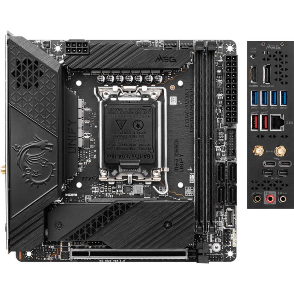 Материнська плата MSI MEG Z690I UNIFY (911-7D29-003) Сокет Intel 1700