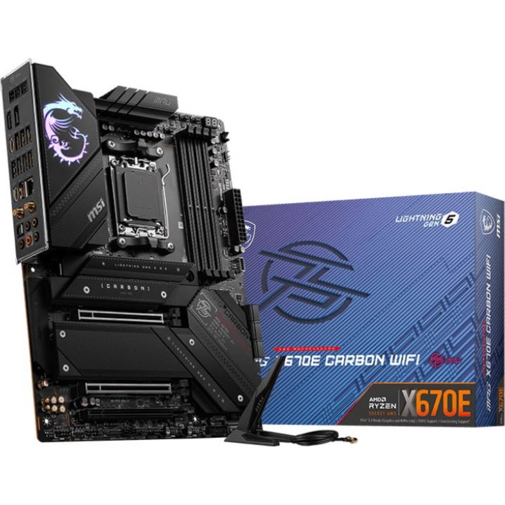 Внешний вид Материнская плата MSI MPG X670E CARBON WIFI (911-7D70-001)
