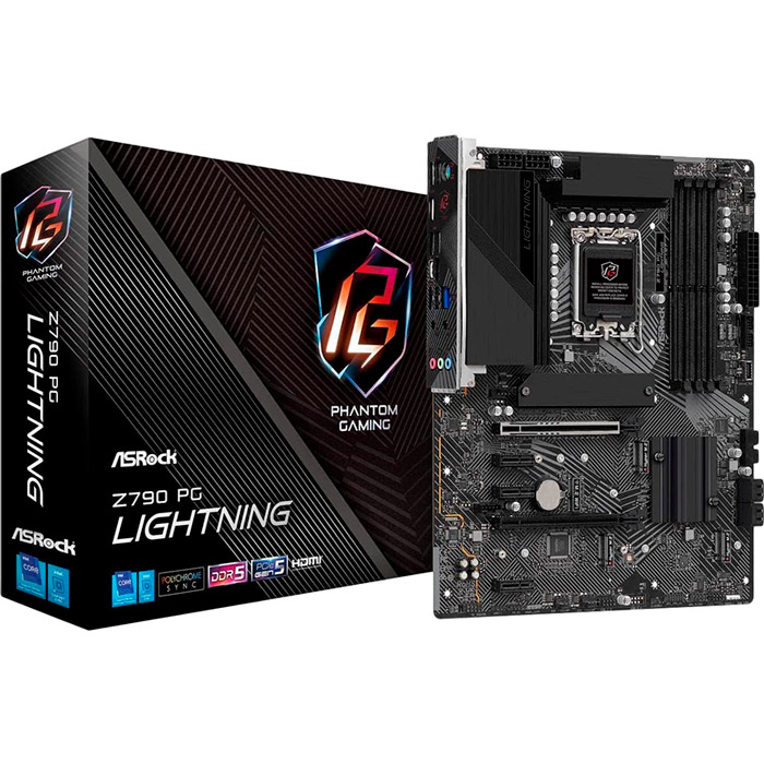 Материнская плата ASROCK Z790 PG LIGHTNING Чипсет Intel Z790