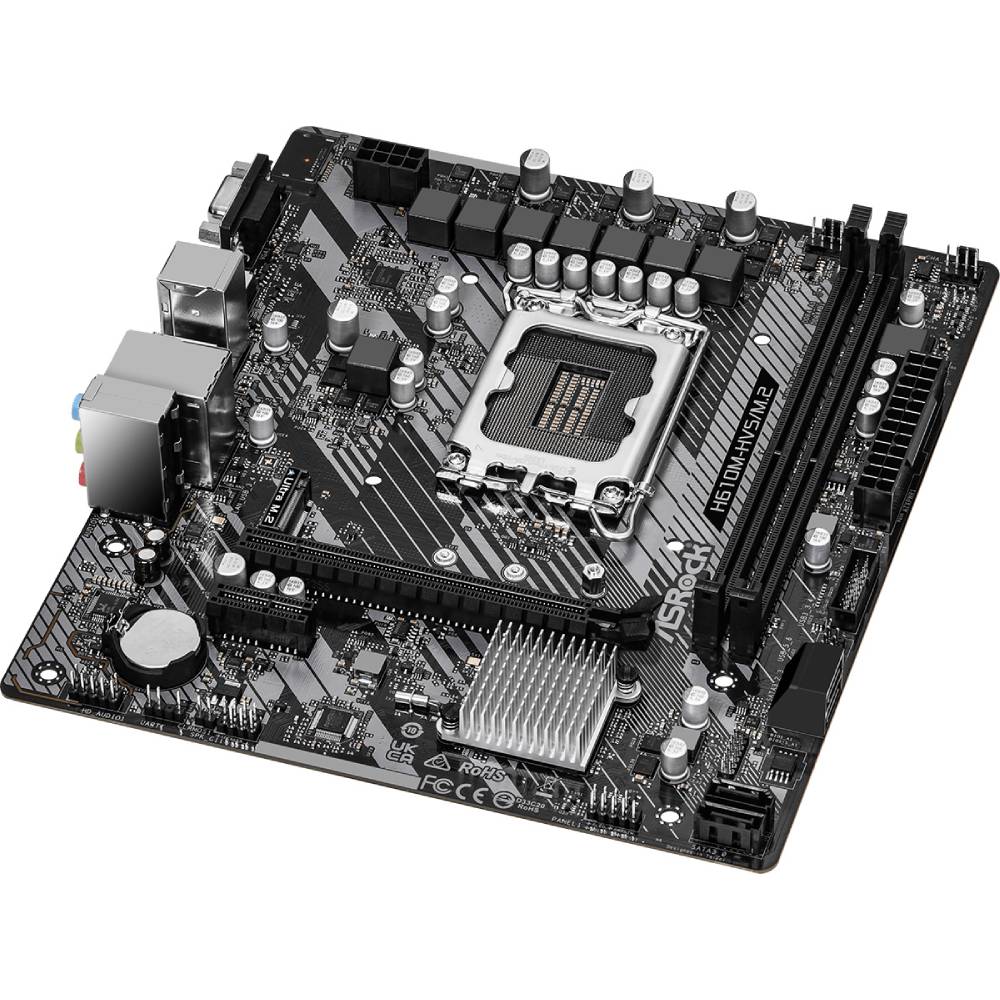 Материнская плата ASROCK H610M-HVS/M.2 R2.0 Сокет Intel 1700