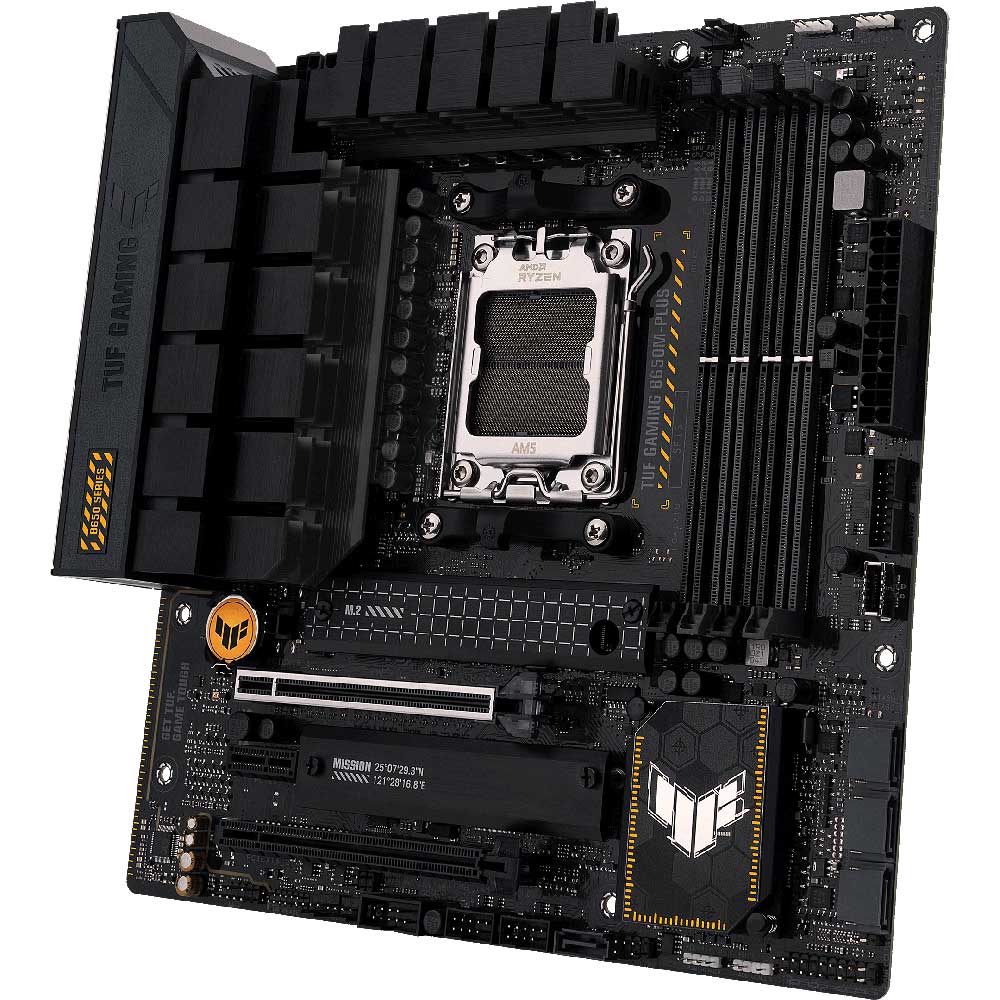 Материнська плата ASUS TUF GAMING B650M-PLUS (90MB1BG0-M0EAY0) Сокет AMD AM5