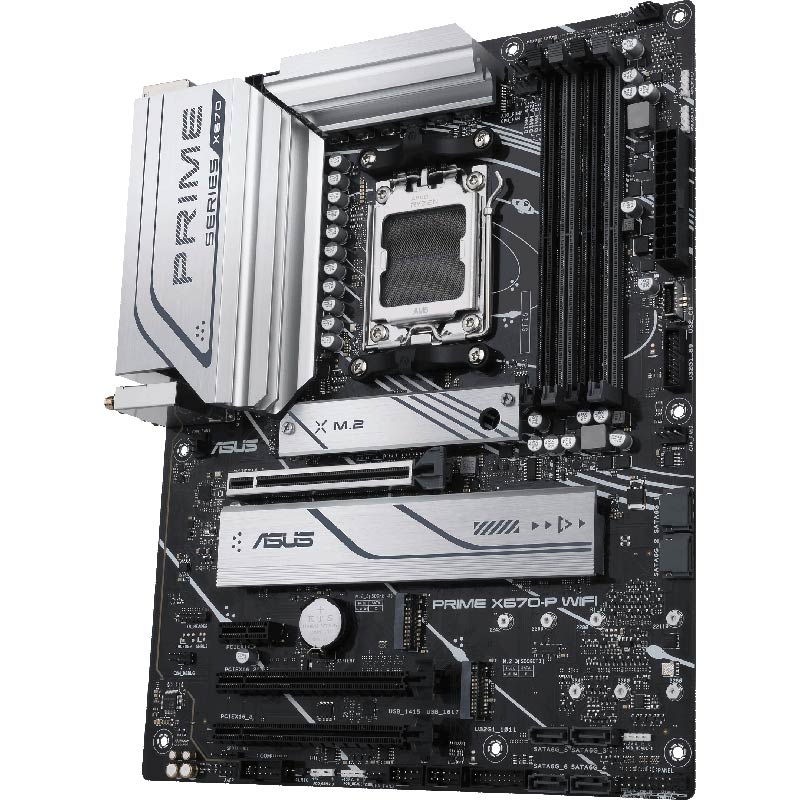 Внешний вид Материнская плата ASUS PRIME X670-P WIFI (90MB1BV0-M0EAY0)
