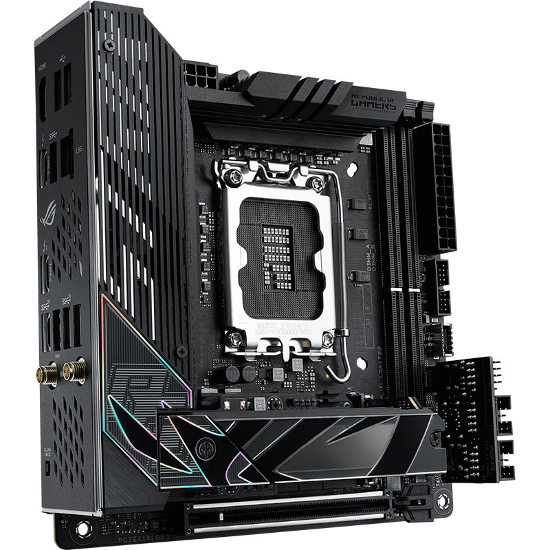 Материнська плата ASUS ROG STRIX Z790-I GAMING WIFI (90MB1CM0-M0EAY0) Принзначення для настільного комп'ютера
