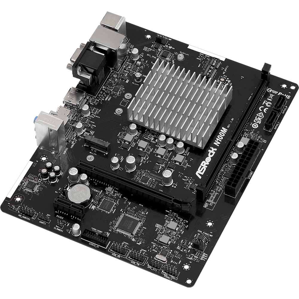 Материнська плата ASROCK N100M Частота роботи пам'яті 3200