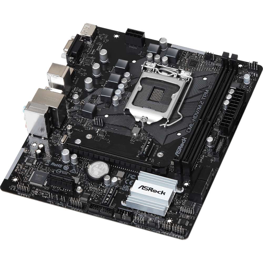 Материнская плата ASROCK CML-HDV/M.2 TPM Частота работы памяти 2933