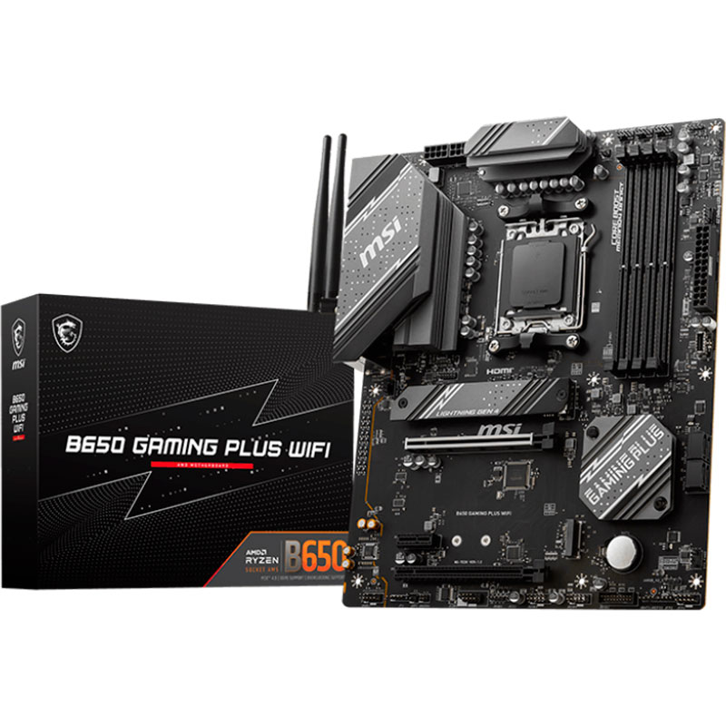 Материнская плата MSI B650 GAMING PLUS WIFI Чипсет AMD B650