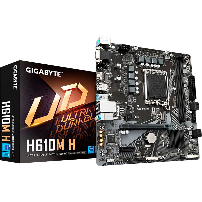 Материнская плата GIGABYTE H610M H Чипсет Intel H610