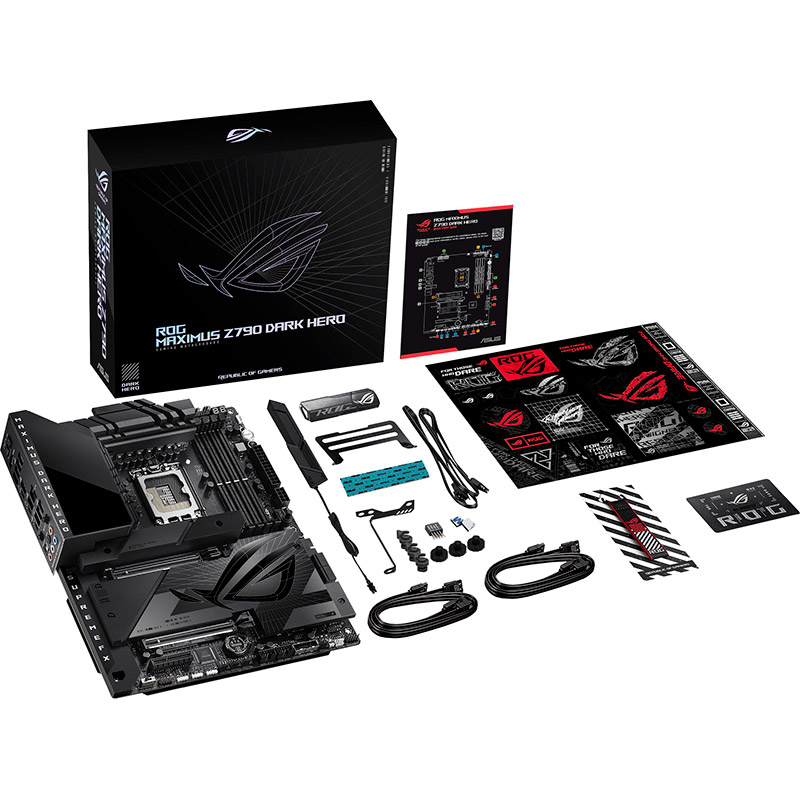 Зображення Материнська плата ASUS ROG MAXIMUS Z790 DARK HERO (90MB1F90-M0EAY0)