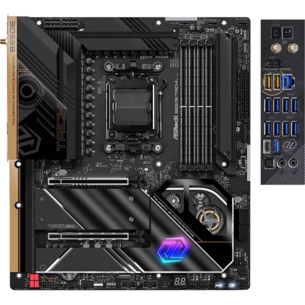 Материнська плата ASROCK B650E TAICHI LITE Сокет AMD AM5