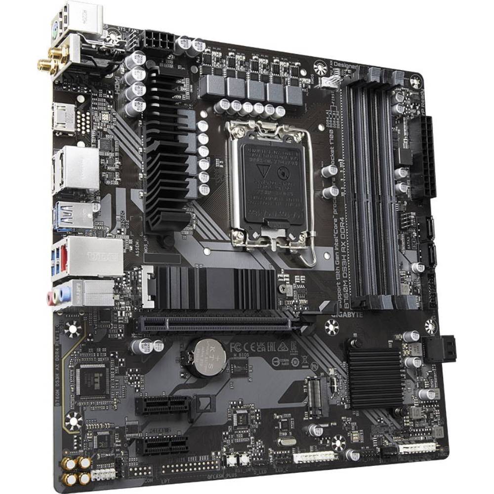Материнська плата GIGABYTE B760M DS3H Принзначення для настільного комп'ютера