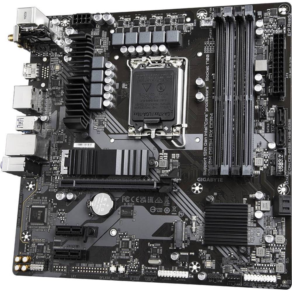 Материнська плата GIGABYTE B760M DS3H Материнська плата GIGABYTE B760M DS3H