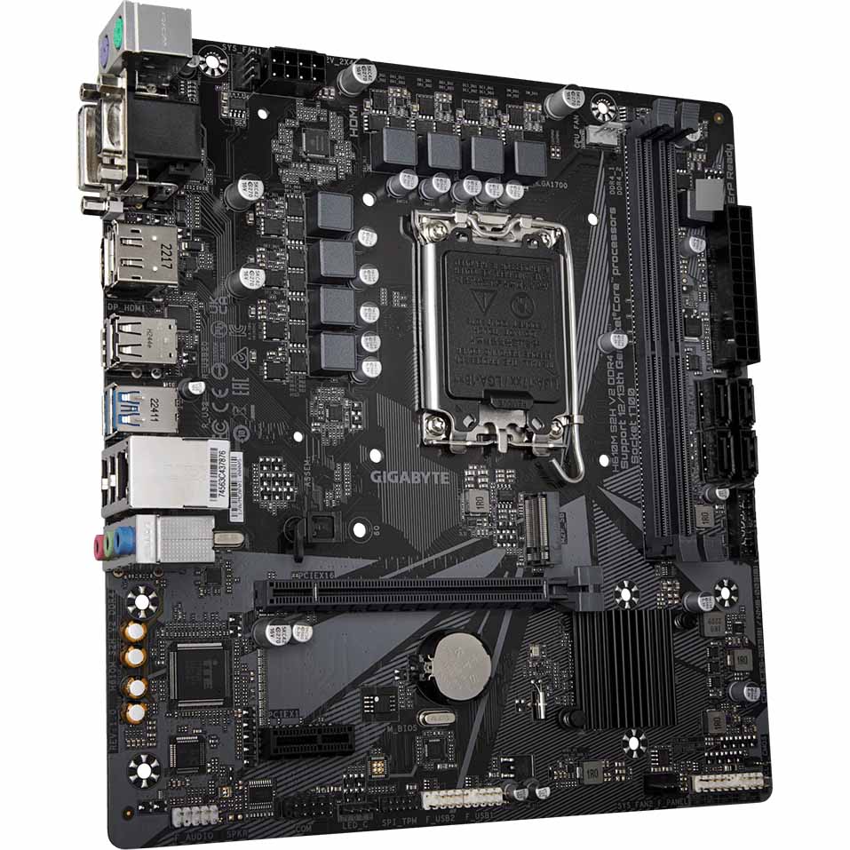 Материнська плата GIGABYTE H610M S2H s1700 mATX Частота роботи пам'яті 3200