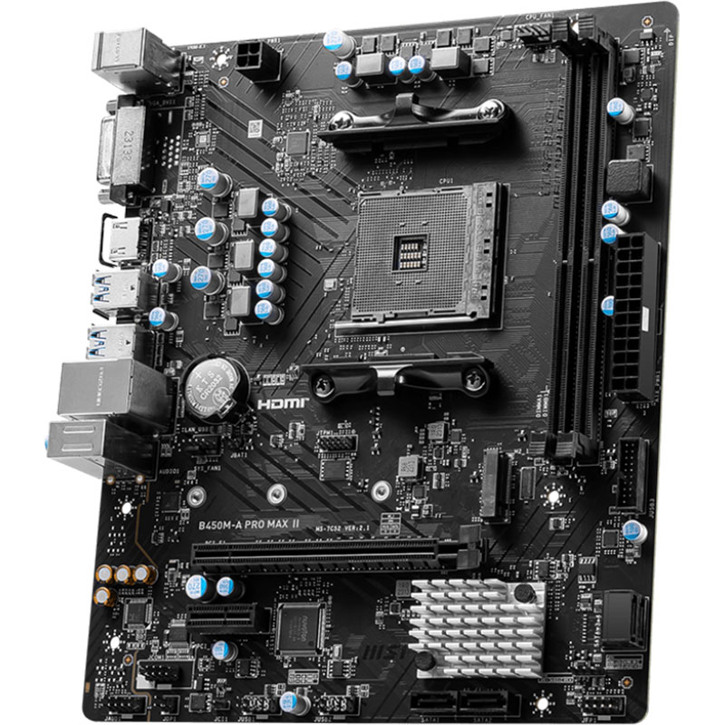 Материнская плата MSI B450M-A PRO MAX II (911-7C52-036) Сокет AMD AM4