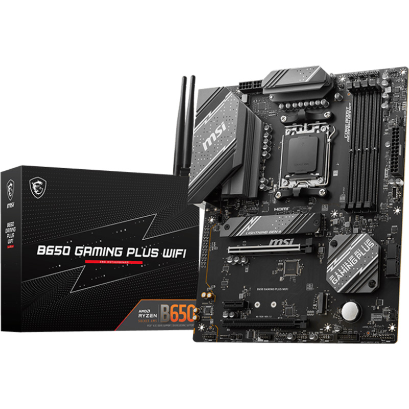 Материнська плата MSI B650 GAMING PLUS WIFI (911-7E26-001) Підтримувані процесори AMD Ryzen 7000 Series