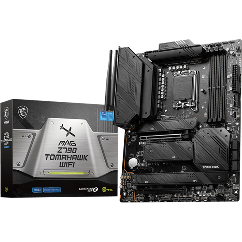 Материнская плата MSI MAG Z790 TOMAHAWK WIFI (911-7D91-030) Материнская плата MSI MAG Z790 TOMAHAWK WIFI (911-7D91-030) Поддерживаемые процессоры Intel Core 14th/ 13th/ 12th Gen, Intel Pentium Gold, Celeron
