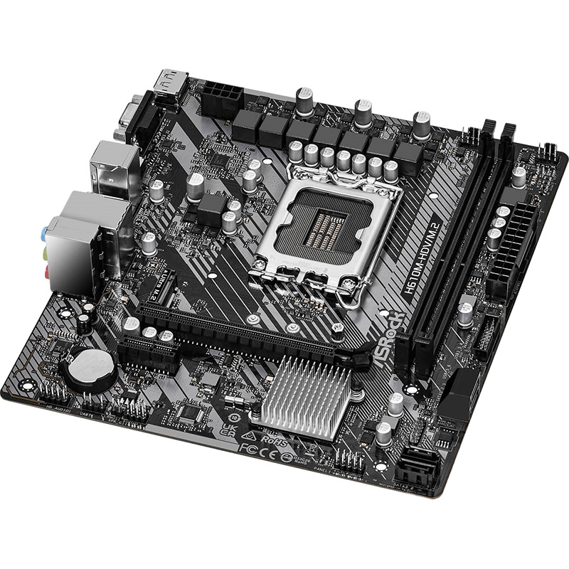 Материнская плата ASROCK H610M-HDV/M.2 R2.0 Сокет Intel 1700