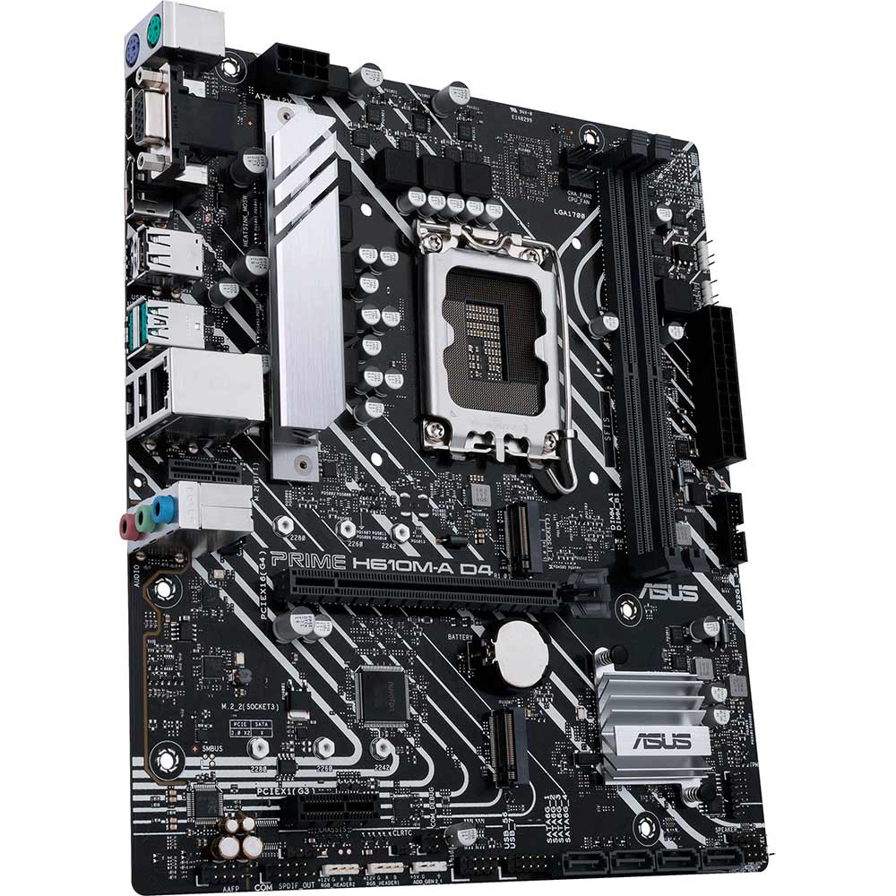 Материнская плата ASUS PRIME H610M-A-CSM (90MB1G20-M0EAYC) Частота работы памяти 5600, 5400, 5200, 5000, 4800