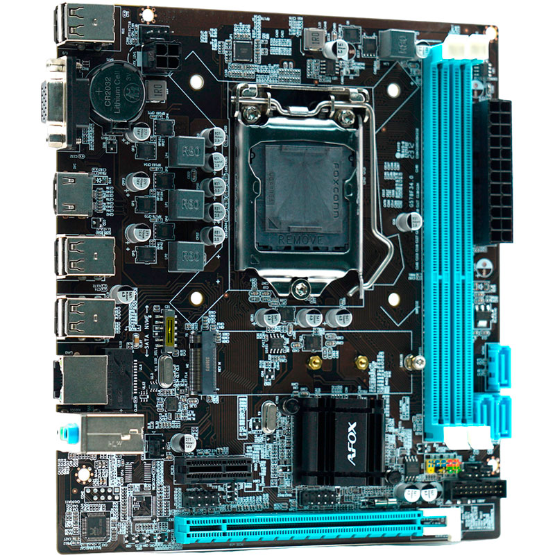 Материнская плата AFOX IH61-MA2 s1155 H61 mATX Назначение для настольного компьютера