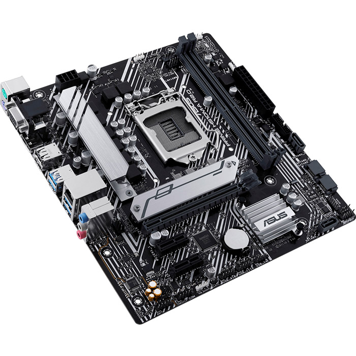 Материнська плата ASUS PRIME H510M-A R2.0 Підтримувані процесори  Inte Socket LGA1200 for 11th Gen Intel Core Processors & 10th Gen Intel Core, Pentium Gold and Celeron Processors