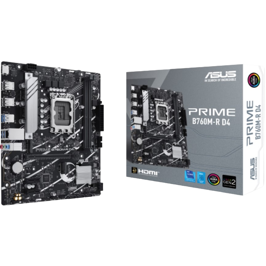 Материнська плата ASUS Prime B760M-R D4