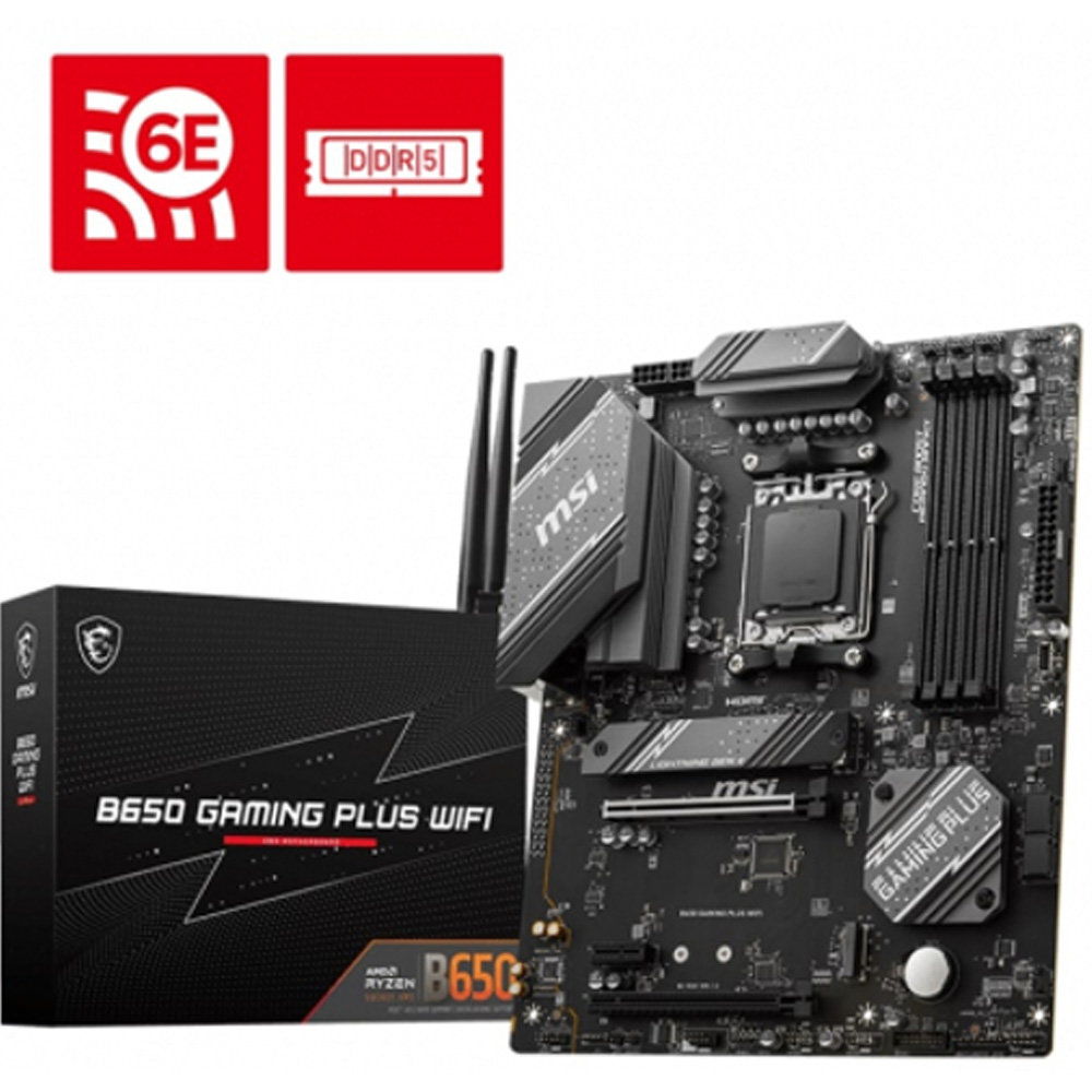 Материнская плата MSI B650 GAMING PLUS WIFI (911-7E26-018) Сокет AMD AM5