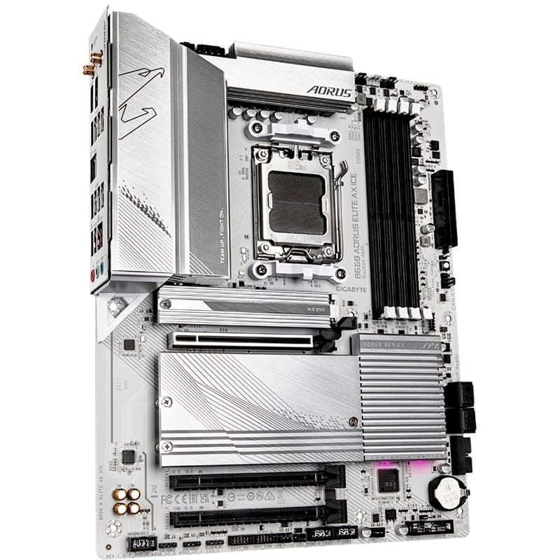 Материнская плата GIGABYTE B650 A ELITE AX ICE (B650_A_ELITE_AX_ICE) Сокет AMD AM5