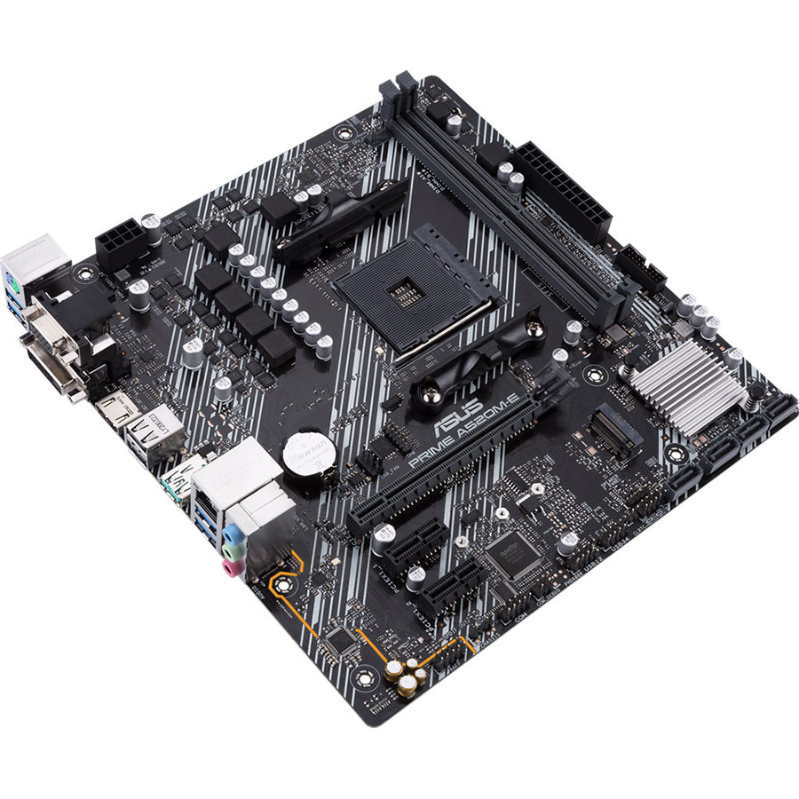 Материнська плата ASUS Prime A520M-E/CSM s-AM4 A520 (90MB1510-M0EAYC) Підтримувані процесори AMD Ryzen 5000G/5000/4000G/3000G/3000