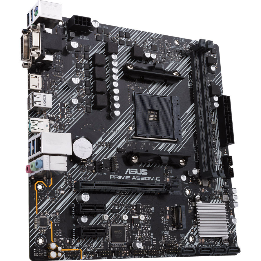 Материнська плата ASUS Prime A520M-E/CSM s-AM4 A520 (90MB1510-M0EAYC) Сокет AMD AM4