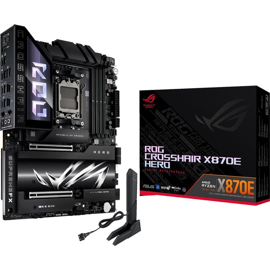 Материнська плата ASUS ROG CROSSHAIR X870E HERO (90MB1IE0-M0EAY0) Принзначення для настільного комп'ютера