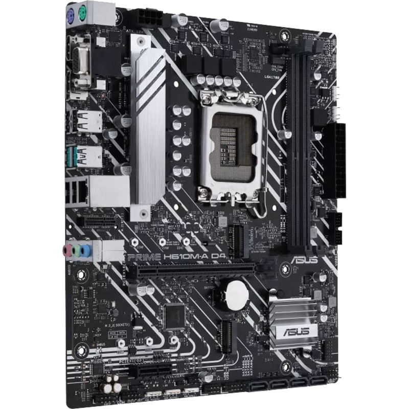 Материнская плата ASUS PRIME H610M-A D4-CSM (4711081514442) Сокет Intel 1700