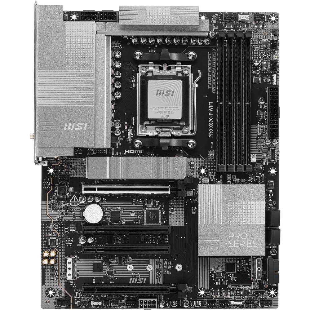 Внешний вид Материнская плата MSI PRO X870-P WIFI sAM5 ATX (911-7E47-001)