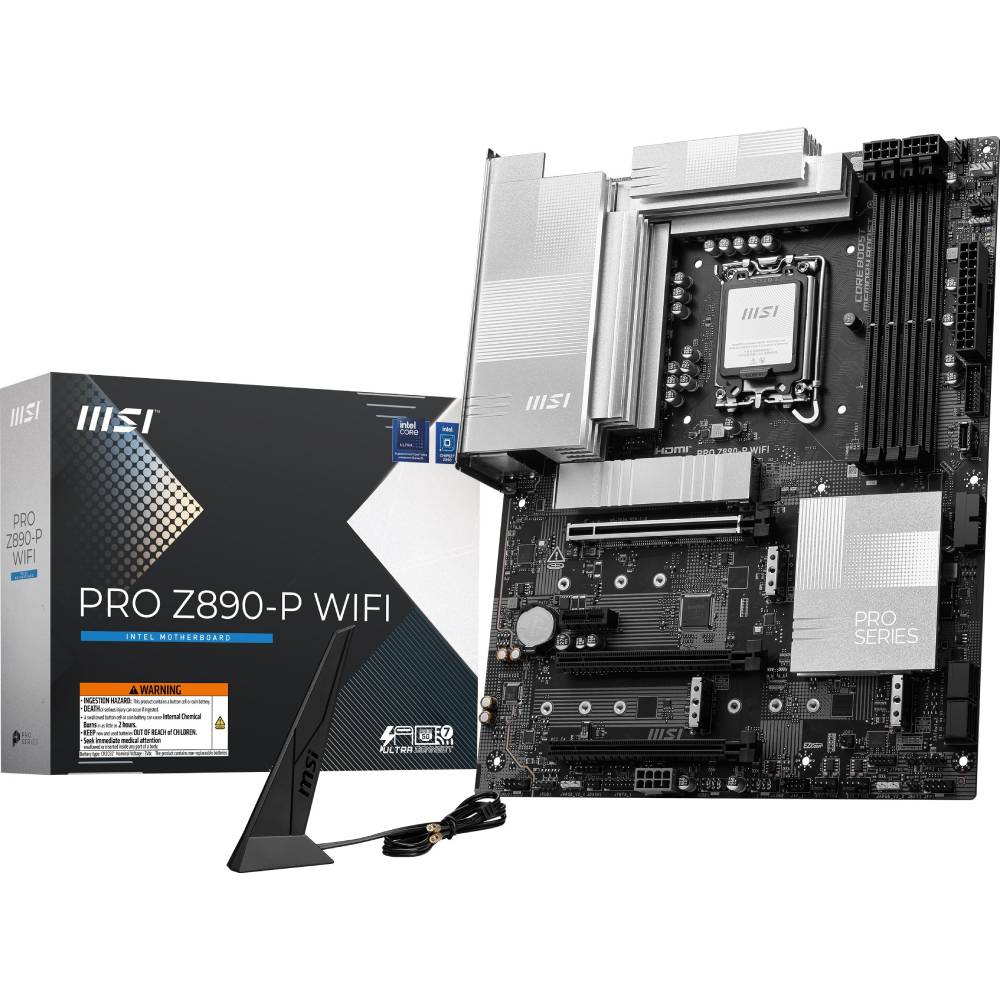 Материнская плата MSI PRO Z890-P WIFI s1851 ATX (911-7E34-001)