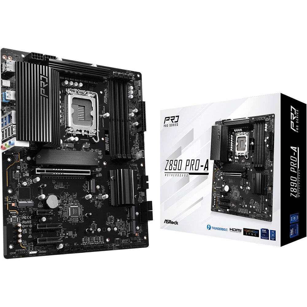 Внешний вид Материнская плата ASROCK Z890 Pro-A