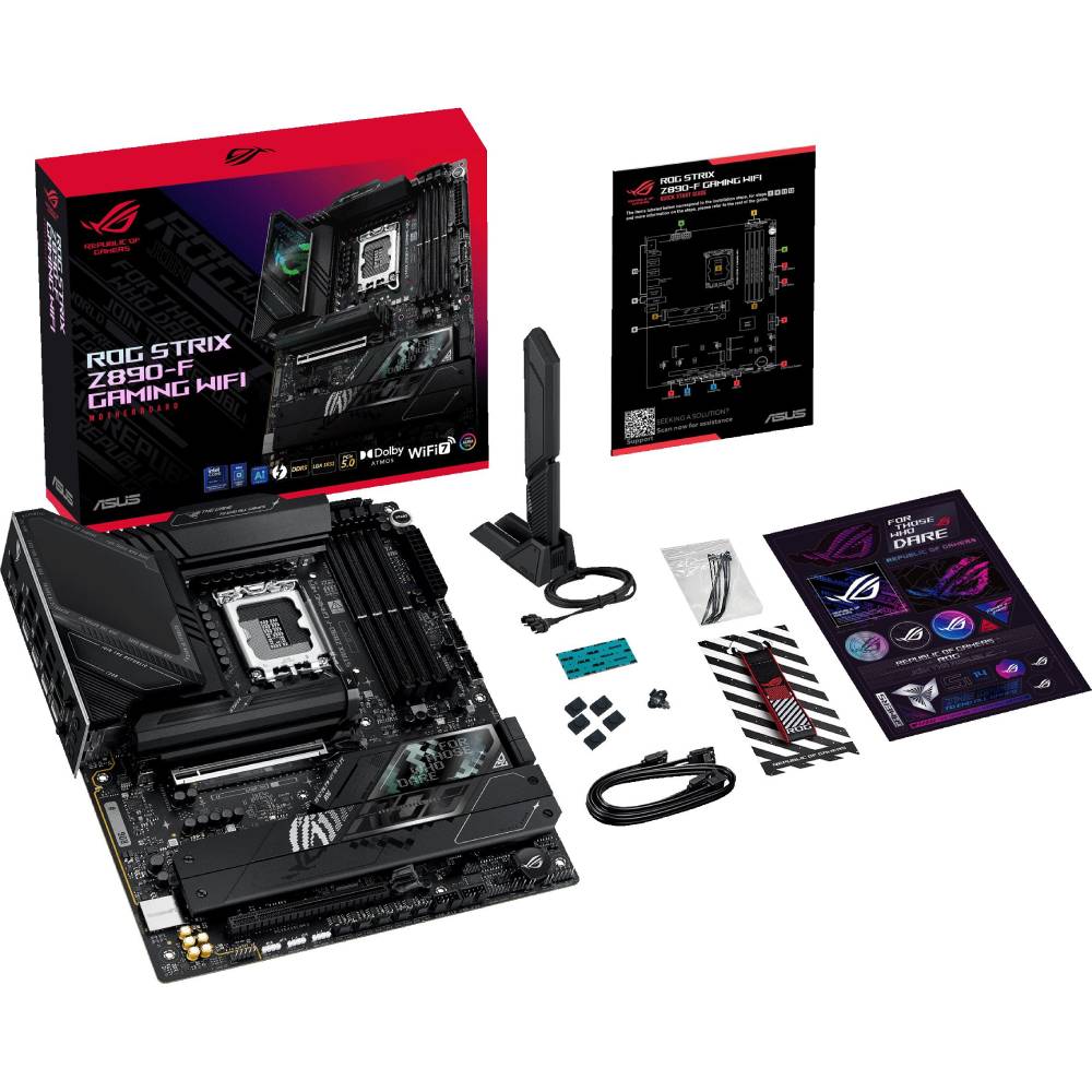 В Україні Материнська плата ASUS ROG STRIX Z890-F GAMING WIFI (90MB1I40-M0EAY0)