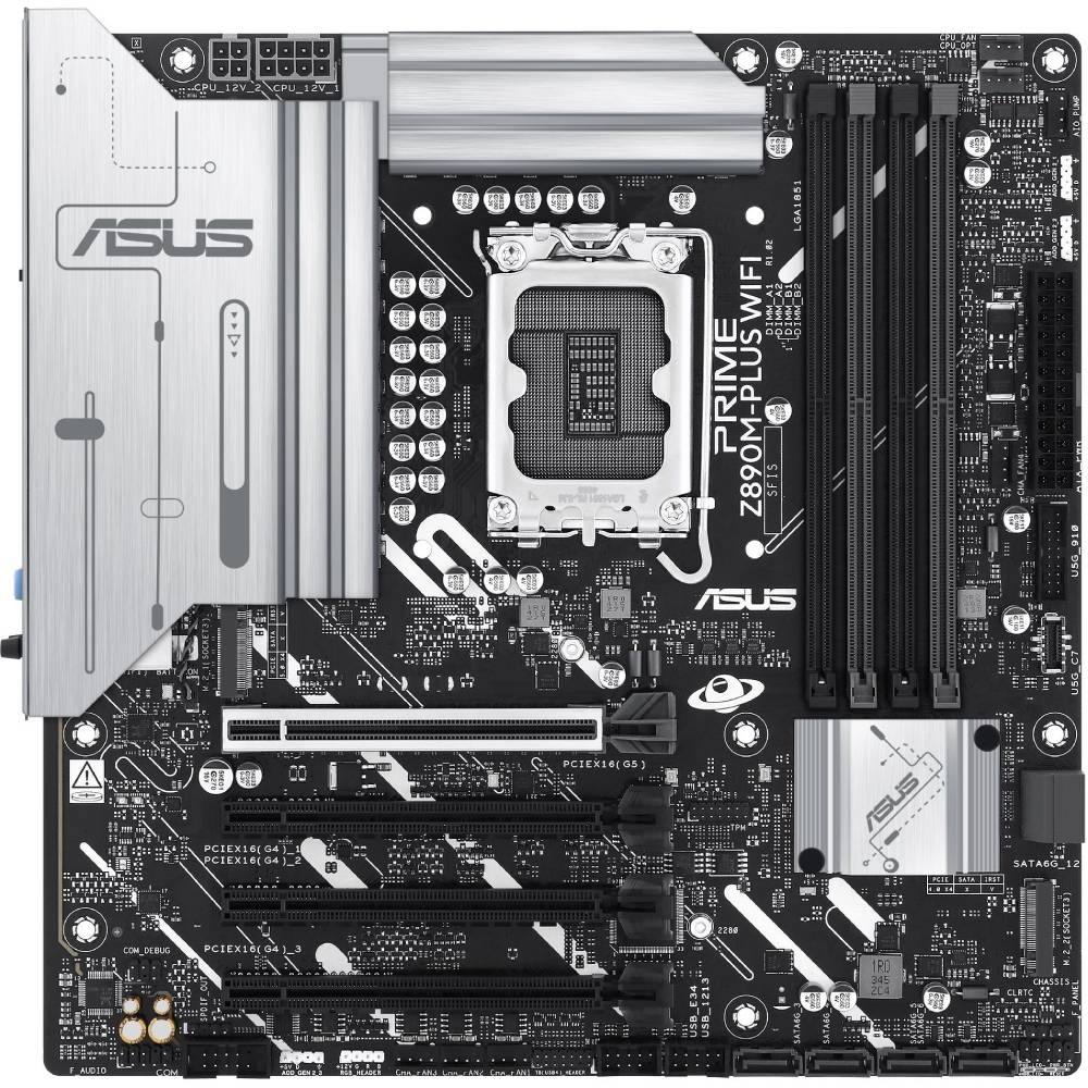 Материнская плата ASUS PRIME Z890M-PLUS WIFI (90MB1J80-M0EAY0) Сокет Intel 1851