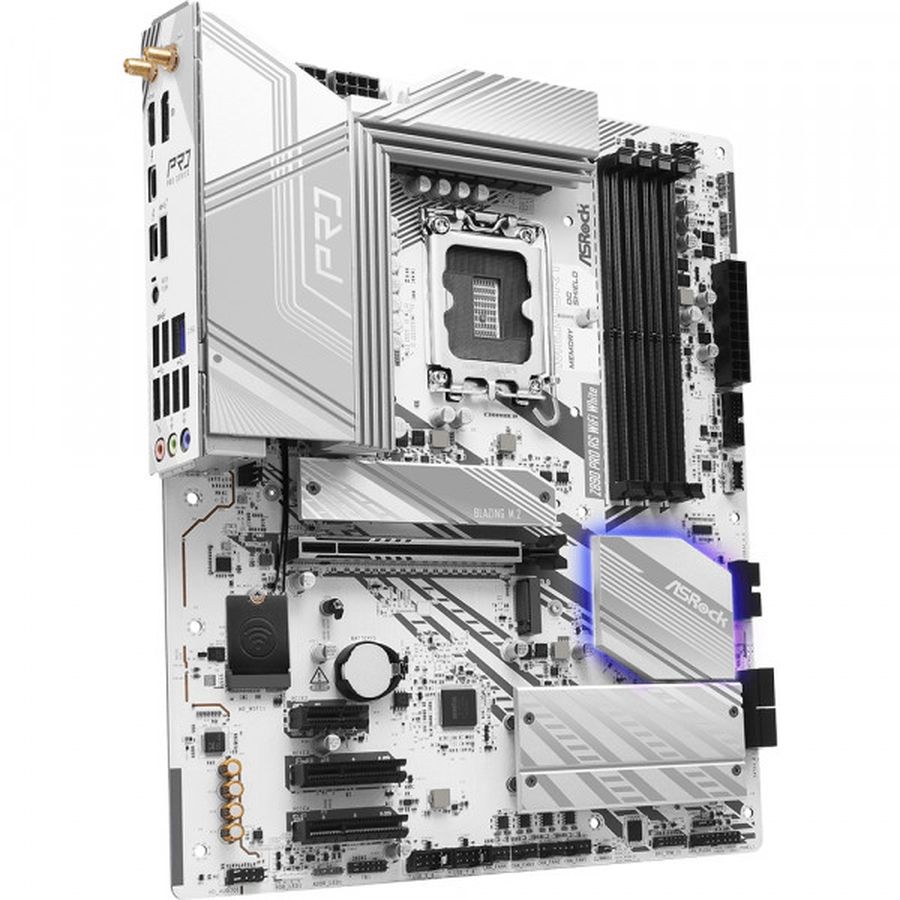 Материнська плата ASROCK Z890 PRO RS WIFI WHITE Сокет Intel 1851