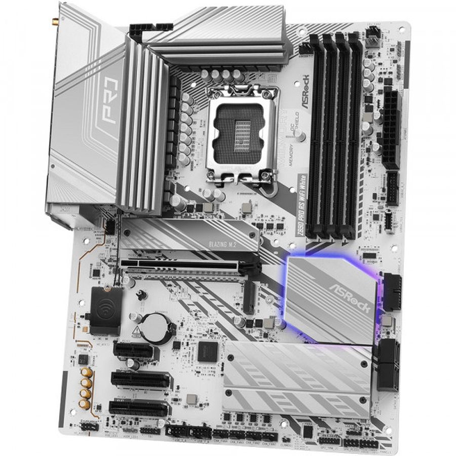 Материнська плата ASROCK Z890 PRO RS WIFI WHITE Підтримувані процесори Intel Cor Ultra (серии 2)