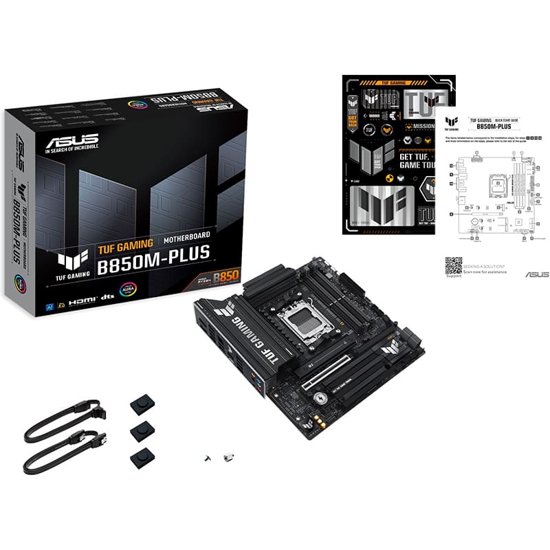 Материнская плата ASUS TUF GAMING B850M-PLUS (90MB1IX0-M0EAY0) Разъемов на задней панели USB 4 Gen 3 x 2 Type-C  1