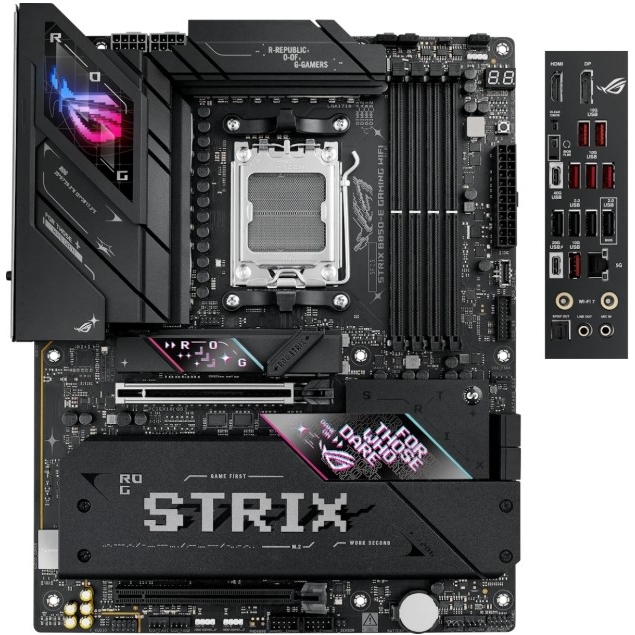 Зображення Материнська плата ASUS ROG STRIX B850-E GAMING WIFI (90MB1J60-M0EAY0)