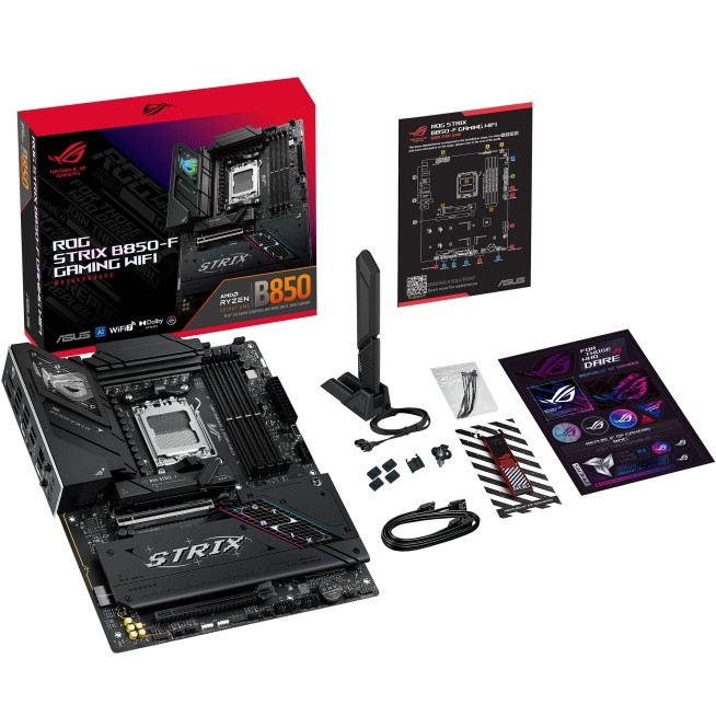 Материнська плата ASUS ROG STRIX B850-F GAMING WIFI (90MB1J70-M0EAY0) Сокет AMD AM5