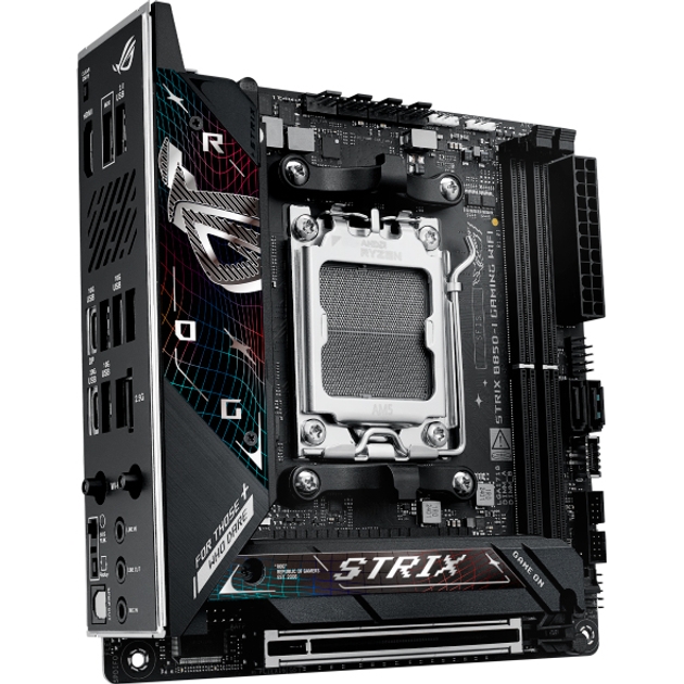 Материнська плата ASUS ROG STRIX B850-I GAMING WIFI (90MB1K30-M0EAY0) Підтримувані процесори Ryzen 9000, 8000, 7000