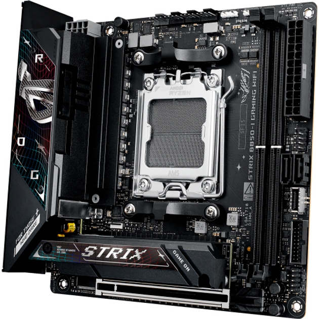 Материнська плата ASUS ROG STRIX B850-I GAMING WIFI (90MB1K30-M0EAY0) Чіпсет AMD B850