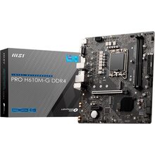 Материнская плата MSI PRO H610M-G DDR4 (911-7D46-221)